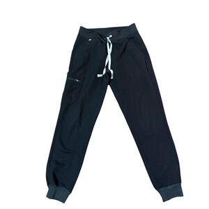 Figs Zamora Joggers Scrubs Pant Technical Collection Size Small Black